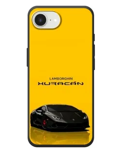 Чехол для iPhone 17e с картинкой «Lamborghini Huracan черный»