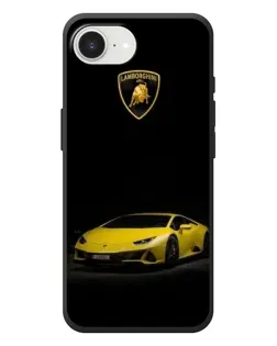 Чехол для iPhone 17e с картинкой «Lamborghini желтый акцент»