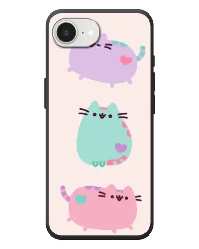 Чохол для iPhone 17e з картинкою «Pusheen тріо» Чохол для iPhone 17e з картинкою «Pusheen тріо»