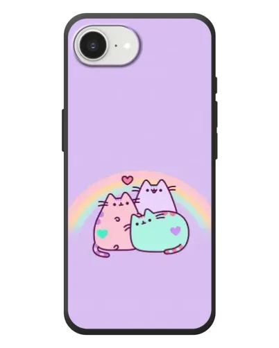Чохол для iPhone 17e з картинкою «Веселкові Пушини» Чохол для iPhone 17e з картинкою «Веселкові Пушини»