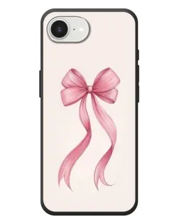 Чехол для iPhone 17e с картинкой «Розовый бант»