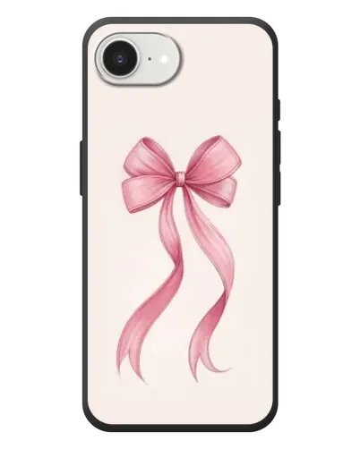 Чехол для iPhone 17e с картинкой «Розовый бант»