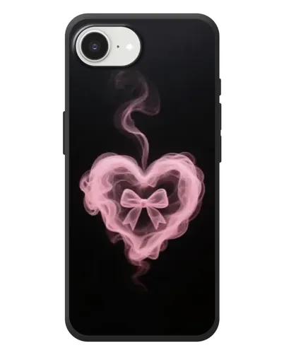 Чехол для iPhone 17e с картинкой «Дымчатое сердце»