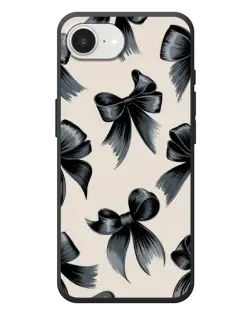 Чехол для iPhone 17e с картинкой «Банты Coquette»