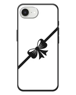 Чехол для iPhone 17e с картинкой «Диагональный бант»