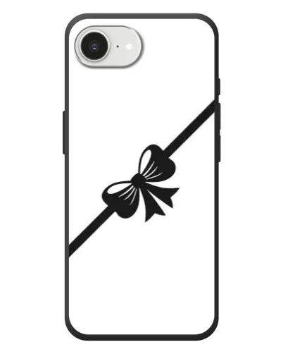 Чехол для iPhone 17e с картинкой «Диагональный бант»
