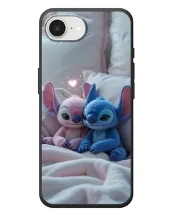 Чехол для iPhone 17e с картинкой «Плюшевые Стич Ангел»