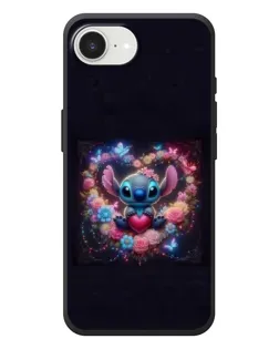 Чехол для iPhone 17e с картинкой «Stitch в цветах» Чехол для iPhone 17e с картинкой «Stitch в цветах»