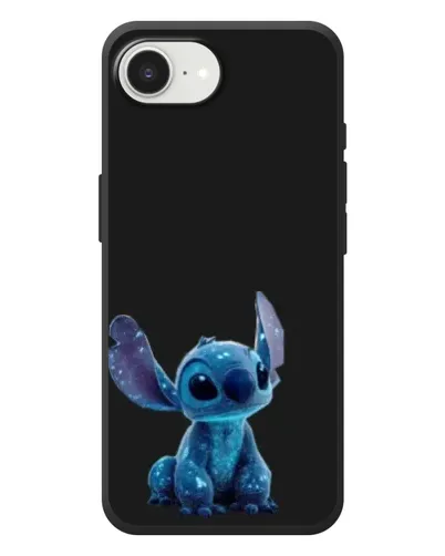 Чехол для iPhone 17e с картинкой «Стич на черном» Чехол для iPhone 17e с картинкой «Стич на черном»