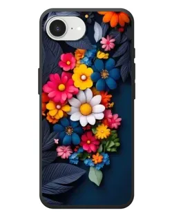Чехол для iPhone 17e с картинкой «Цветочная феерия»