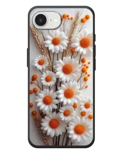 Чехол для iPhone 17e с картинкой «Белые сухоцветы»