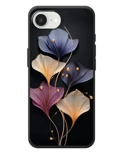 Чехол для iPhone 17e с картинкой «Лиловые цветы грации»