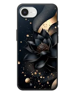Чехол для iPhone 17e с картинкой «Черный лотос»
