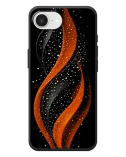 Чехол для iPhone 17e с картинкой «Огненная звездная волна»