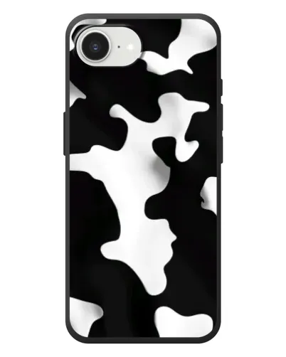 Чехол для iPhone 17e с картинкой «Черно-белое пятно»