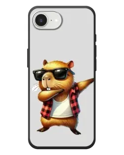 Чохол для iPhone 17e з картинкою «Капібара репер даб» Чохол для iPhone 17e з картинкою «Капібара репер даб»
