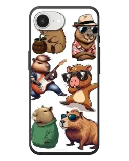 Чохол для iPhone 17e з картинкою «Круті капібари музиканти» Чохол для iPhone 17e з картинкою «Круті капібари музиканти»