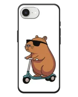 Чохол для iPhone 17e з картинкою «Капібара на самокаті» Чохол для iPhone 17e з картинкою «Капібара на самокаті»