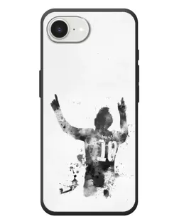 Чехол для iPhone 17e с картинкой «Messi ART»