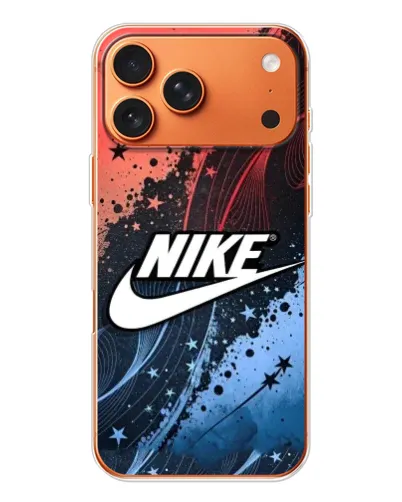 Чехол для Apple iPhone 18 Pro Max с картинкой «Градиентный принт Найк»