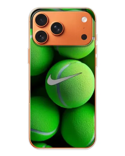 Чехол для Apple iPhone 18 Pro Max с картинкой «Теннисные мячи Найк»