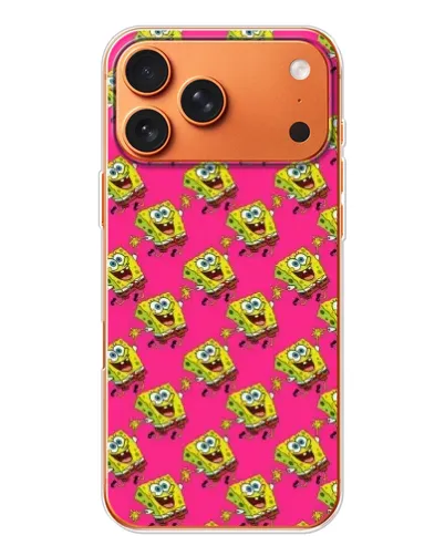 Чехол для Apple iPhone 18 Pro Max с картинкой «Розовый паттерн»