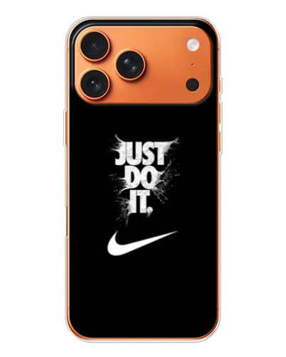 Чехол для Apple iPhone 18 Pro с картинкой «Текстовый принт Nike» Чехол для Apple iPhone 18 Pro с картинкой «Текстовый принт Nike»