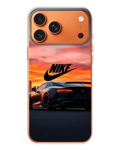 Чехол для Apple iPhone 18 Pro с картинкой «Nike и суперкар» Чехол для Apple iPhone 18 Pro с картинкой «Nike и суперкар»
