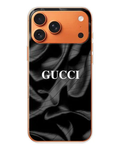 Чехол для Apple iPhone 18 Pro с картинкой «Gucci — шелковые волны» Чехол для Apple iPhone 18 Pro с картинкой «Gucci — шелковые волны»
