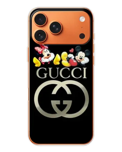 Чехол для Apple iPhone 18 Pro с картинкой «Gucci — герои Disney» Чехол для Apple iPhone 18 Pro с картинкой «Gucci — герои Disney»
