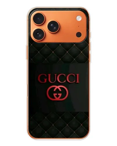 Чехол для Apple iPhone 18 Pro с картинкой «Gucci — стеганый черный» Чехол для Apple iPhone 18 Pro с картинкой «Gucci — стеганый черный»