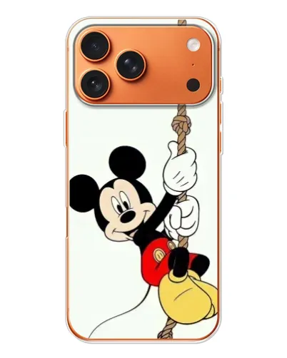 Чохол для Apple iPhone 18 Pro з картинкою «Mickey на канаті»