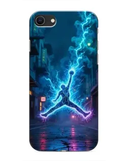 Чохол для iPhone 8 з картинкою «Jordan Gold Jumpman»