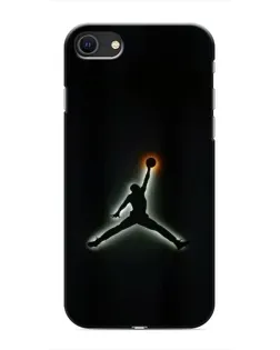 Чохол для iPhone 8 з картинкою «Jordan Gradient Logo»