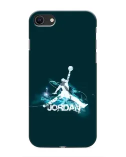 Чохол для iPhone 8 з картинкою «Jordan Blue Fire»