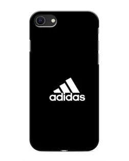 Чохол для iPhone 8 з картинкою «Чорна класика Adidas»