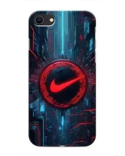 Чохол для iPhone 8 з картинкою «Техногенний стиль Nike»