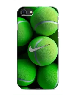 Чохол для iPhone 8 з картинкою «Тенісні м'ячі Найк»