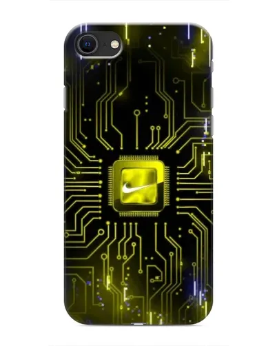 Чохол для iPhone 8 з картинкою «Nike — золота іскра» Чохол для iPhone 8 з картинкою «Nike — золота іскра»