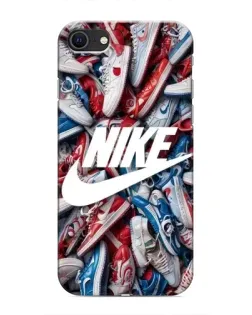Чохол для iPhone 8 з картинкою «Космічний Nike Blue» Чохол для iPhone 8 з картинкою «Космічний Nike Blue»