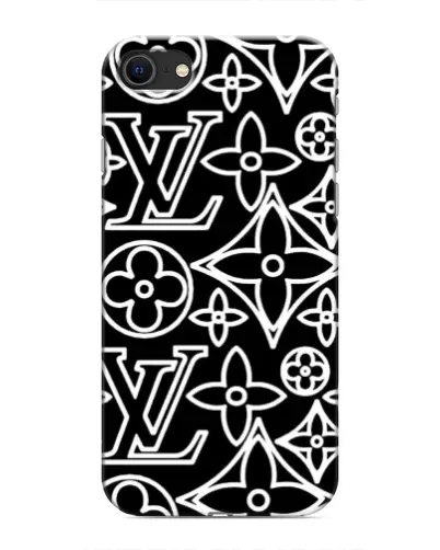 Чохол для iPhone 8 з картинкою «Чорно-білий візерунок LV» Чохол для iPhone 8 з картинкою «Чорно-білий візерунок LV»