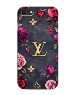 Чохол для iPhone 8 з картинкою «Квітковий Louis Vuitton»