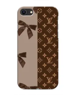 Чохол для iPhone 8 з картинкою «Louis Vuitton — банти»