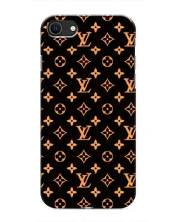 Чохол для iPhone 8 з картинкою «Золота монограма LV»