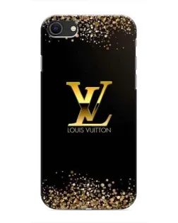 Чохол для iPhone 8 з картинкою «LV — золоті іскри»