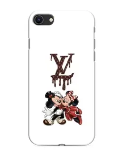 Чохол для iPhone 8 з картинкою «LV та Міккі Маус»