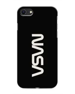 Чохол для iPhone 8 з картинкою «NASA — вертикальний логотип»