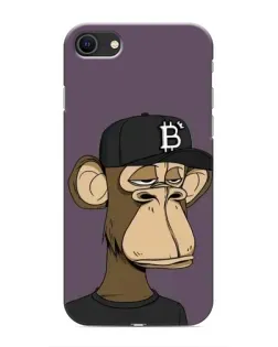 Чохол для iPhone 8 з картинкою «Bored Ape в кепці»
