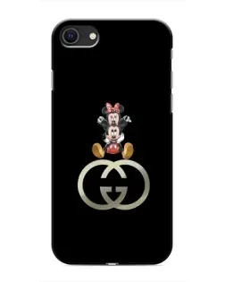 Чохол для iPhone 8 з картинкою «Мінні Маус на лого»