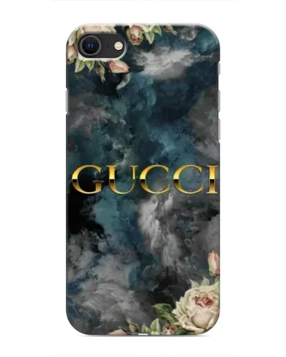 Чехол для iPhone 8 с картинкой «Абстрактные цветы Gucci»